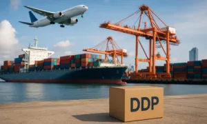 DDP transport cargo port air and sea