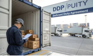 Loading containers under DDP delivered duty paid
