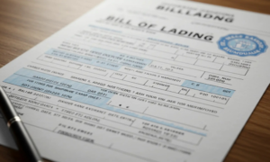 Bill of Lading legal document sea freight